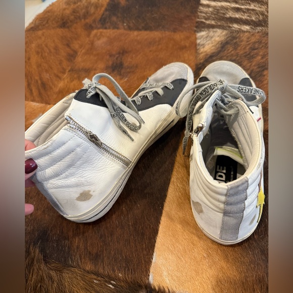Golden Goose Slide High Top Sneakers - Picture 4 of 8